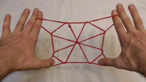 [老外翻 花绳]- 蜘蛛网 或许这也是一代人的童年