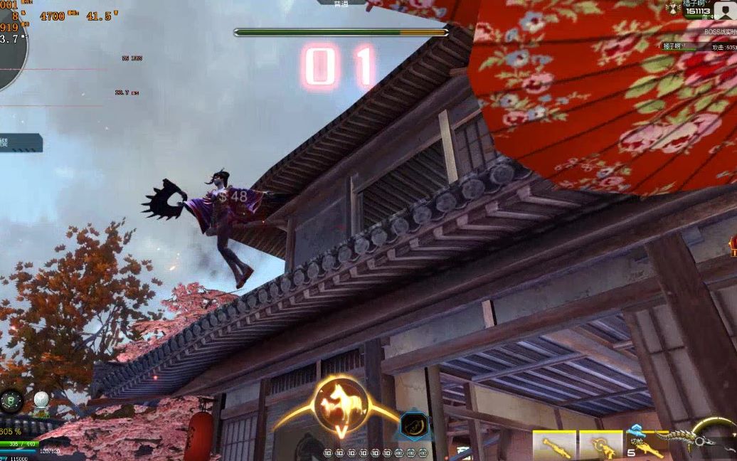 橘子:逆战樱之城 鬼舞樱秒杀卡法