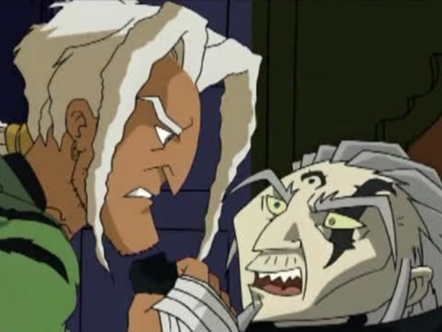 刀龙把瓦龙的手下变成了 黑暗杀手,瓦龙被迫来做下等的工作