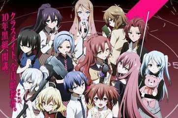 有一个日本动漫,讲的一个教室里学生互相杀戮