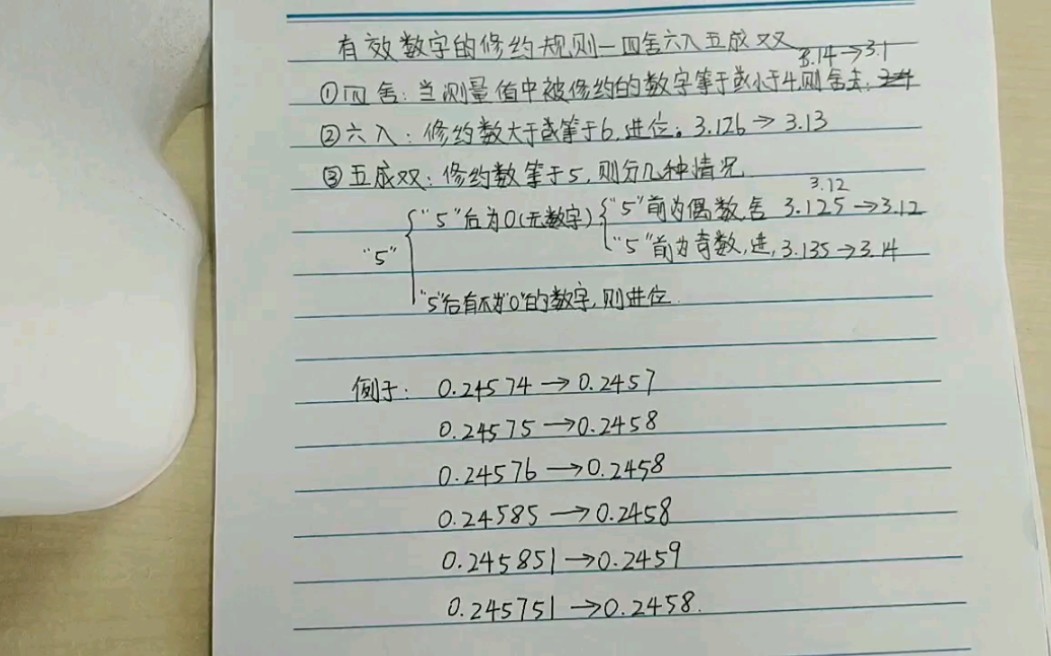 [图]有效数字的修约规则——四舍六入五成双