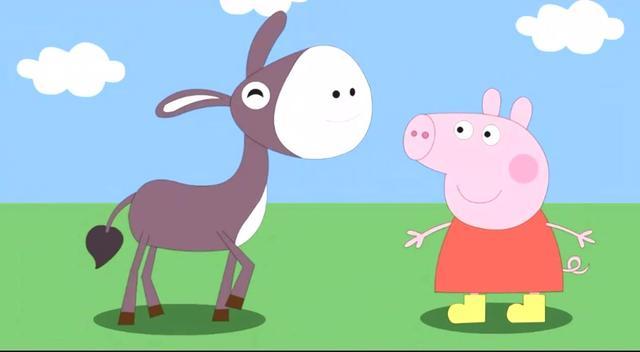 红猪小妹小猪佩奇 儿歌涂鸦之 小毛驴 小美人鱼 大风车 儿歌视频