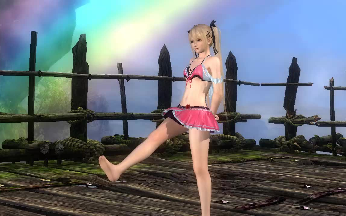 [图][DOA5]玛丽罗斯VS霞