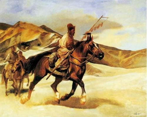 之后张骞经过乌孙,大宛来到月氏,但是没有达成合作协议,于是准备回国