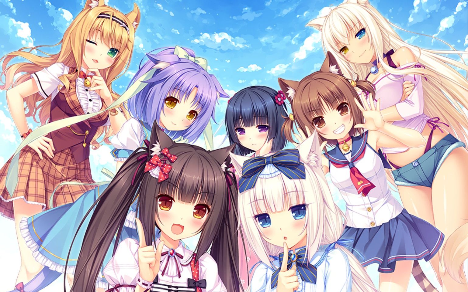 [图]《NEKOPARA Vol. 0》视频流程