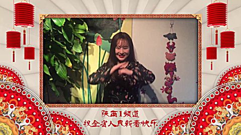 陕西1频道百家碎戏传家宝剧组拜年视频