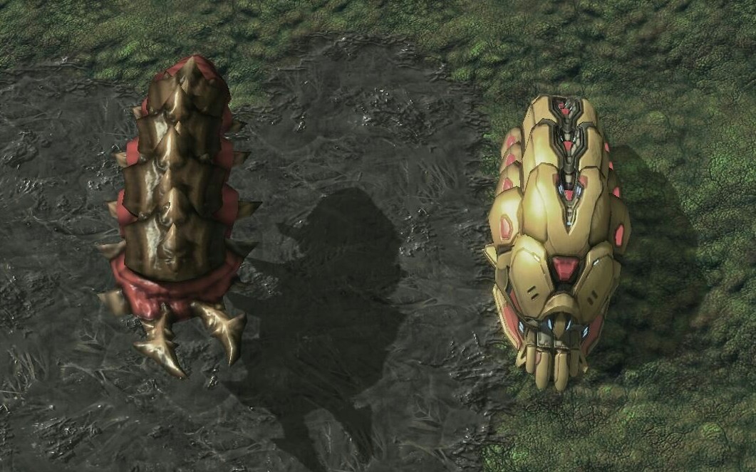 【 b>星际争霸2 /b>】虫群最新战斗单位,幼虫?