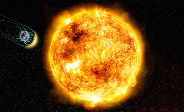 大约7000年前,地球曾遭受了一股强烈宇宙射线的袭击.