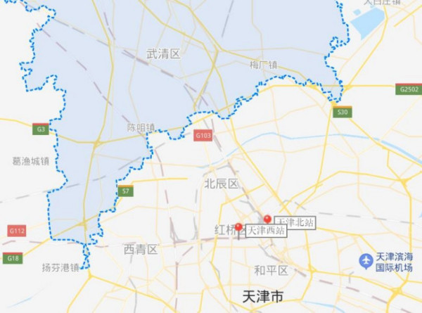 想知道: 天津市 天津哪个火车站离武清区近 在哪