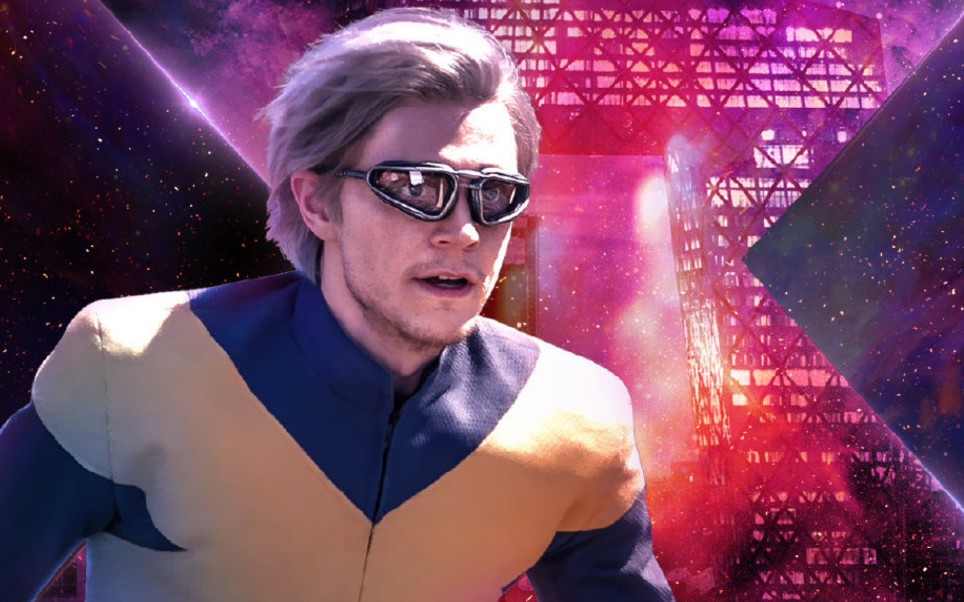 x战警快银精彩片段集锦 速度快真的可以为所欲为