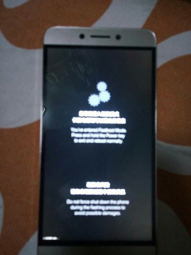 乐视手机刷机后出现怎么办