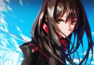 有分!求黑色长发的日本动漫女主角或者重要的