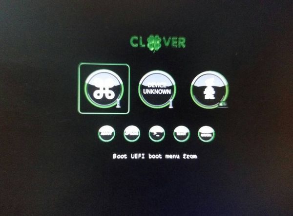 黑苹果,已经完成四叶草引导,但是就是见不到要