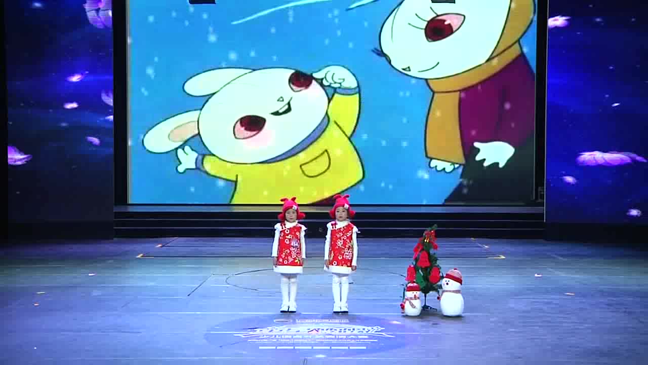 杭州 少儿语言艺术培训 黑雪语艺滨江 少儿口才培训《雪孩子》铜奖