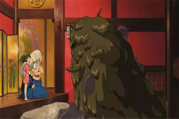 你对《千与千寻》中河神的出现情节有什么看法?