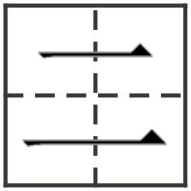 生字二在田字格怎么写