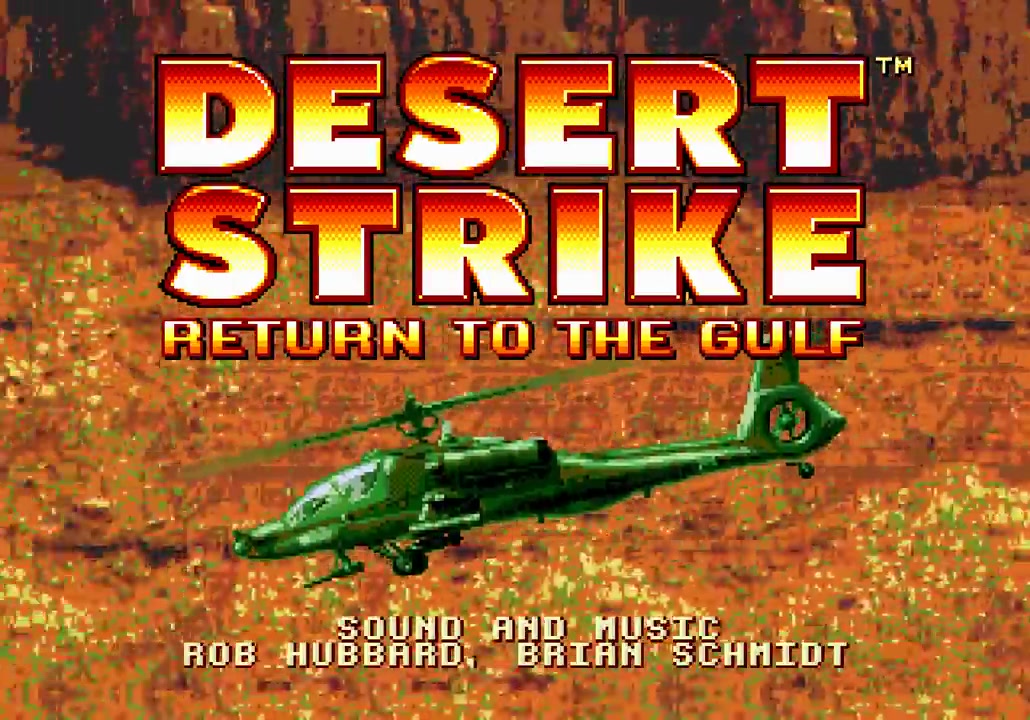 [图]【MD游戏回顾172】沙漠风暴:重返海湾 通关视频 Desert Strike - Return to the Gulf Walkthrough