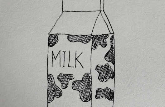 milk简笔画图片大全图片