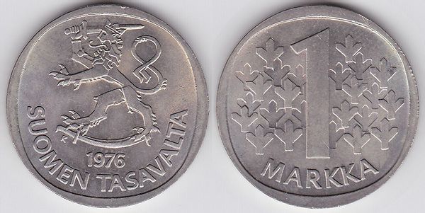 1972年1马克硬币多少钱