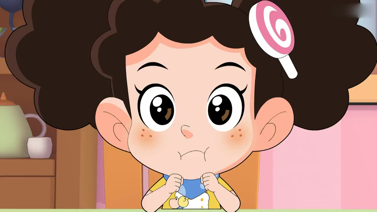 爸爸妈妈教给棉花糖 b>怎样吹泡泡糖 /b>