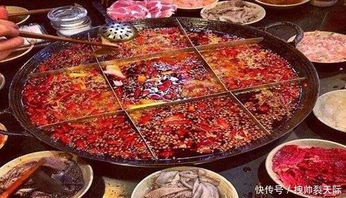 吃辣吃得很厉害