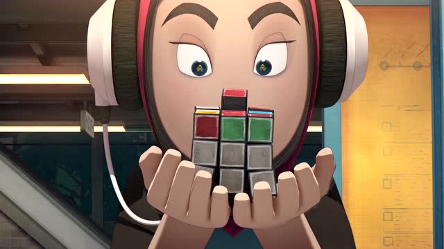 三维动画短片_有趣的魔方