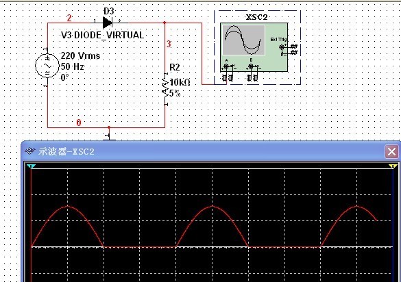 multisim示波器接法