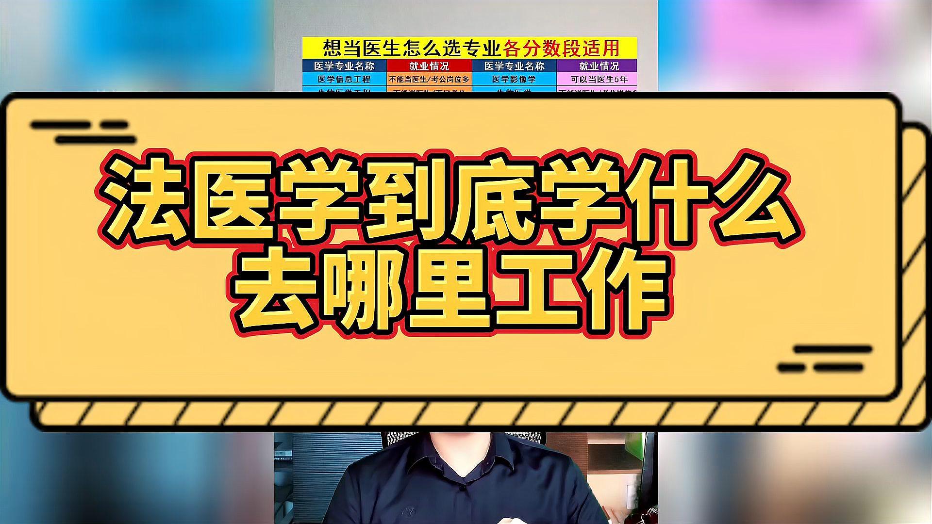 [图]法医学到底学什么,去哪里工作?