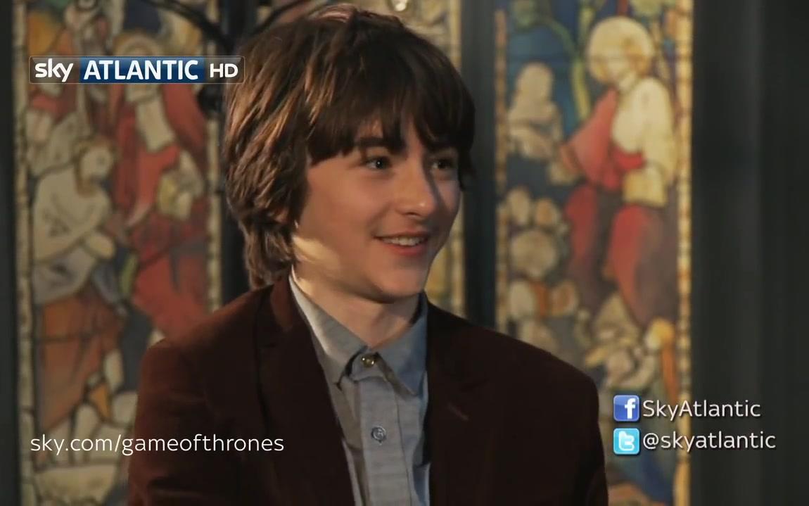 [图]Game of Thrones Bran Stark_ Isaac Hempstead-Wright Interview