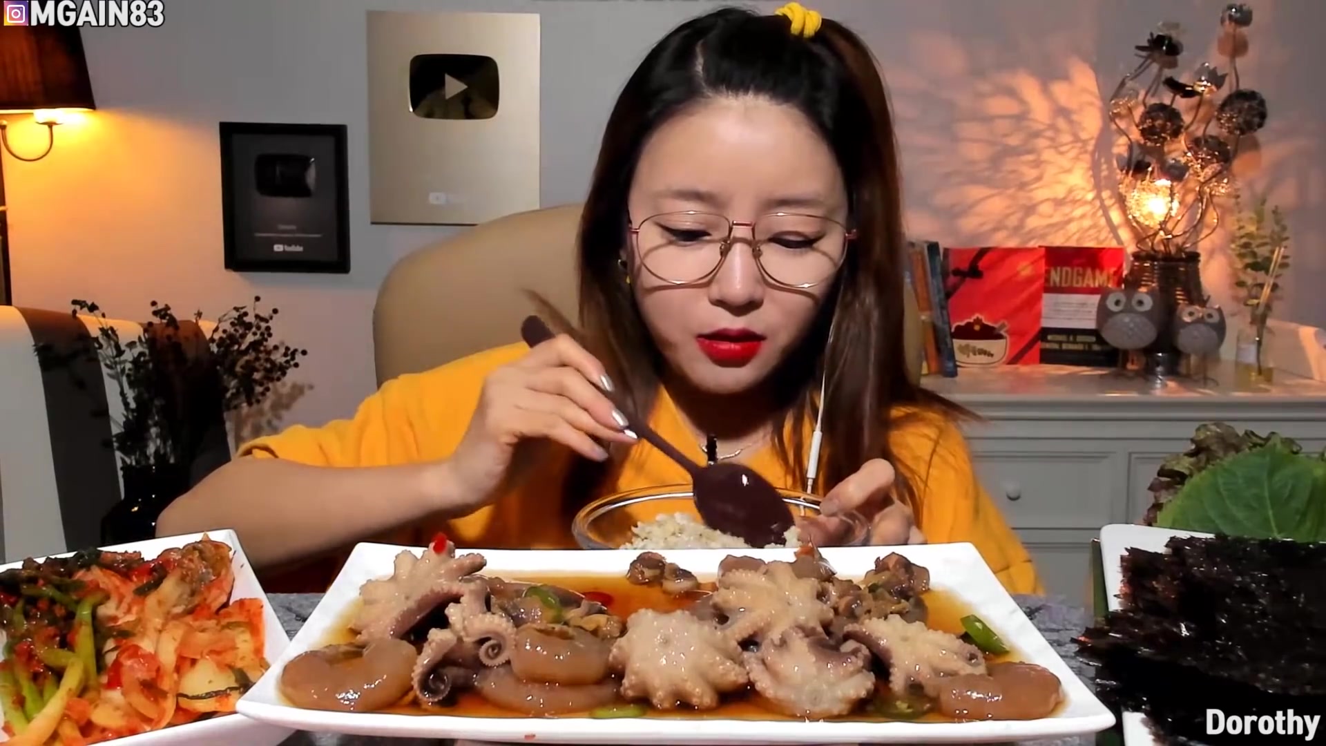 【dorothy吃播】酱油腌海鲜  八道拉面