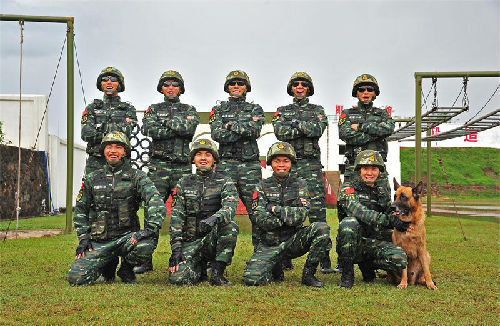 特种兵是一步一步选拔上去的
