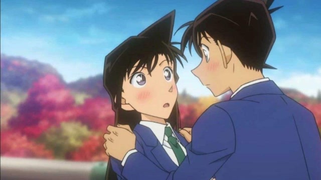 名侦探柯南:小兰亲吻新一,十分钟喜提一亿热搜,这一吻你等了多久?