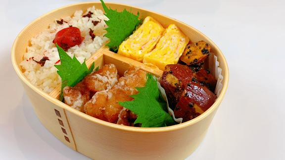 日式营养午餐便当,2荤1素,做法简单营养均衡