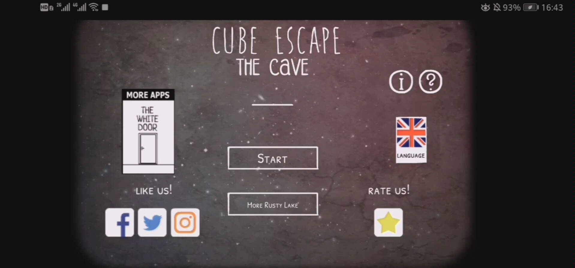 [图]Cube escape:the cave第一部分 攻略 一款益智的密室逃脱略显恐怖类小游戏。