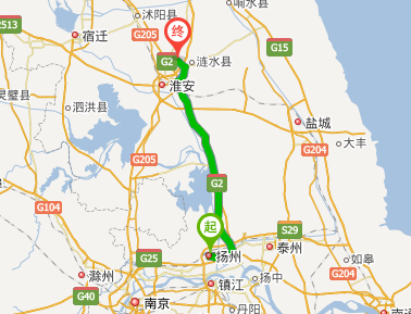 扬州怎么到淮安机场怎么走比较方便呢?