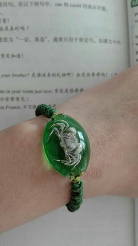 绿色的螃蟹手链代表什么寓意?