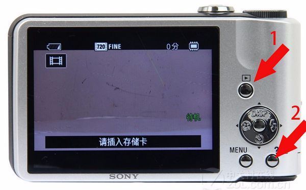 请问索尼,dsc一h70的相机怎么删出照片呀