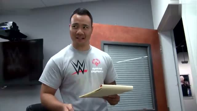 wwe首位中国人王彬学习视频