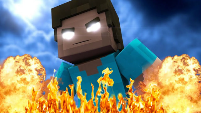 我的 b>世界 /b>mc动画mv: b>超好听的歌曲 /b>《him的一生》