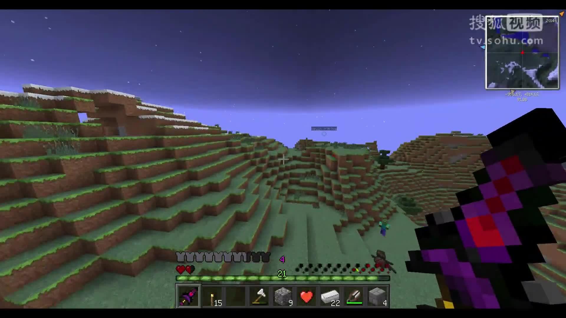 我的世界吸血鬼双人生存ep8《卡慕我的世界》吸血鬼黑森林mc吸血鬼