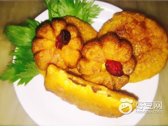 油炸南瓜饼的家常做法_360问答