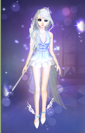 qq炫舞7.19送的女光效衣服怎么搭配