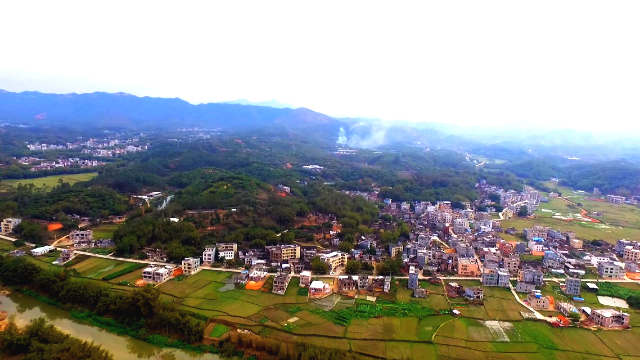 视频:走乡下古海带您看广西 北流大伦镇平田垌生龙口风水宝地金简.