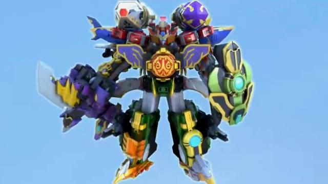 五人霸气合体" 超神勇击王",鲨斑王却不受影响,注定难逃此劫!