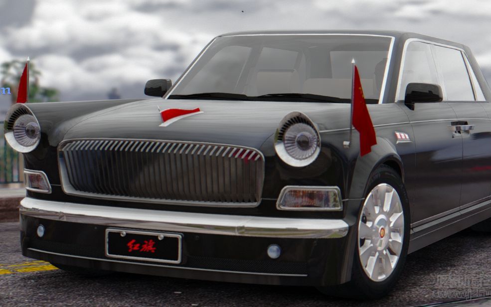 亚当熊 gta5 土豪人生系列红旗hqe&波音747&私人机场