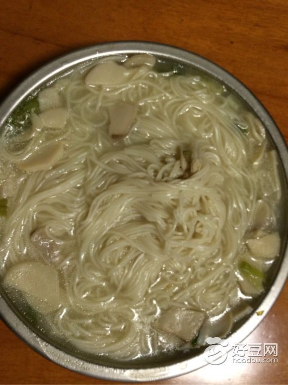 杏鲍菇清面是怎么做的