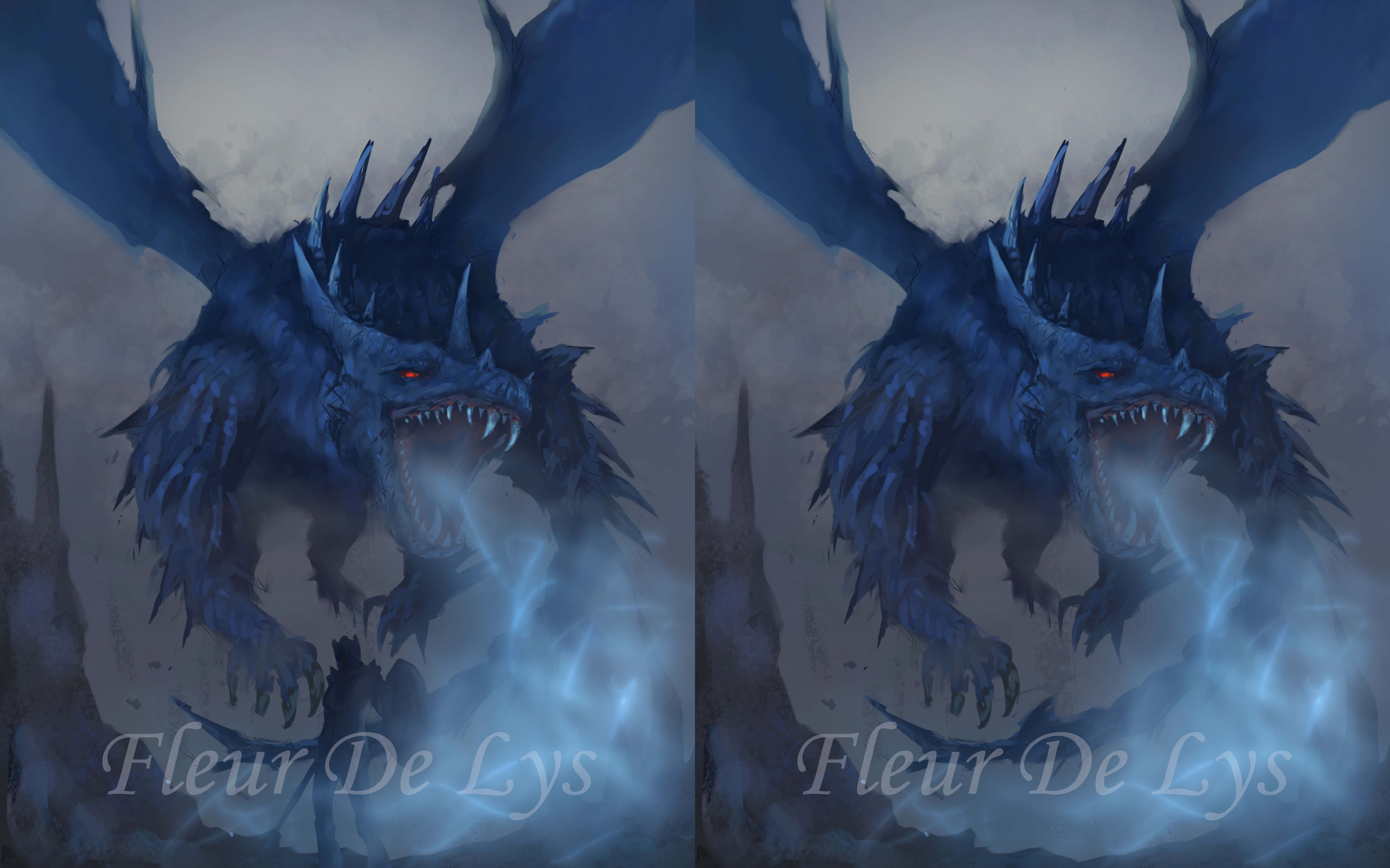 【板绘】dota2-龙骑【觉醒】