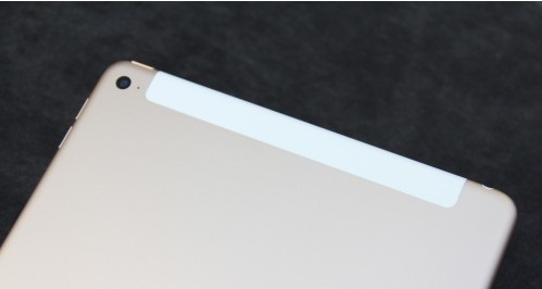 求ipad air2 4g版背面照,网上都没有,想看一下后面的白条是什么颜色的