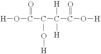 苹果酸的结构式如图,那么1m ol苹果酸与足量金属na反 应 ,生成几m ol