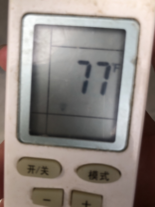 格力空调被调成华氏度了怎么调回摄氏度